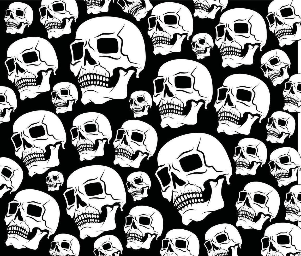 blanco calaveras, aislado antecedentes. vector