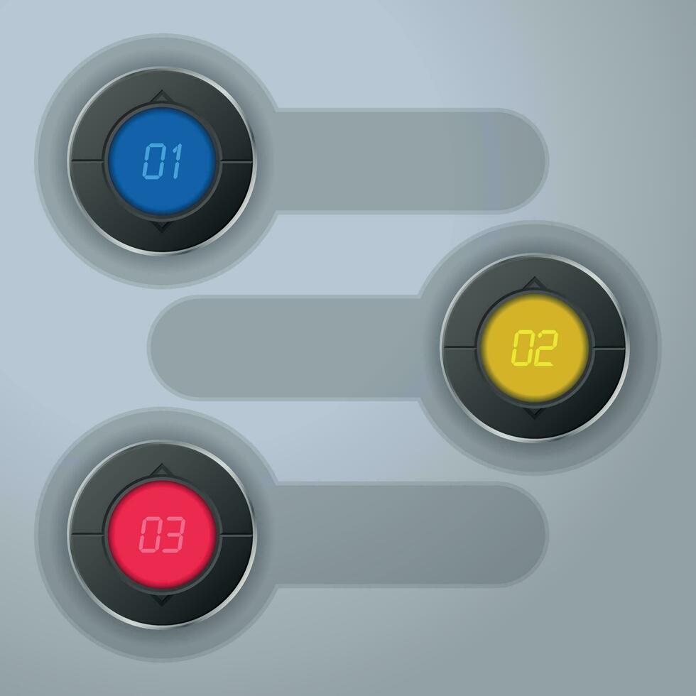 Infographics Template, Isolated Background. vector