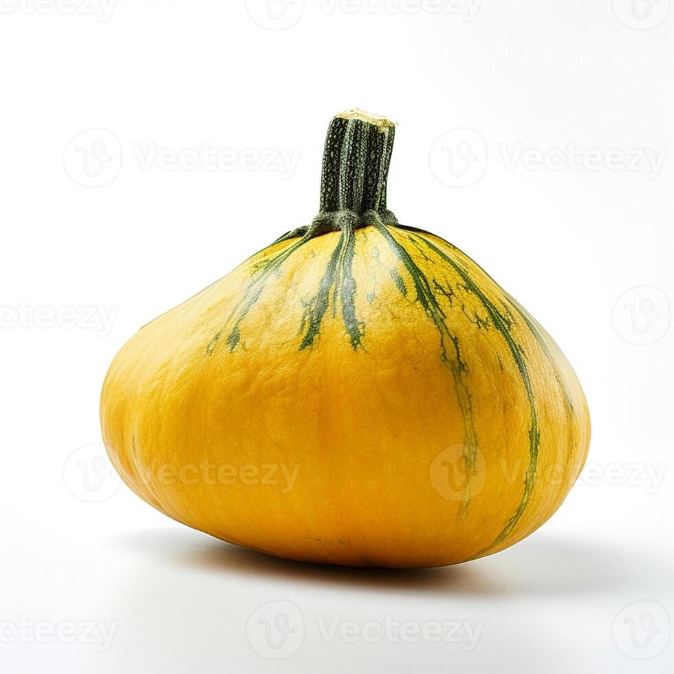 A pile of different colored gourds Generated photo