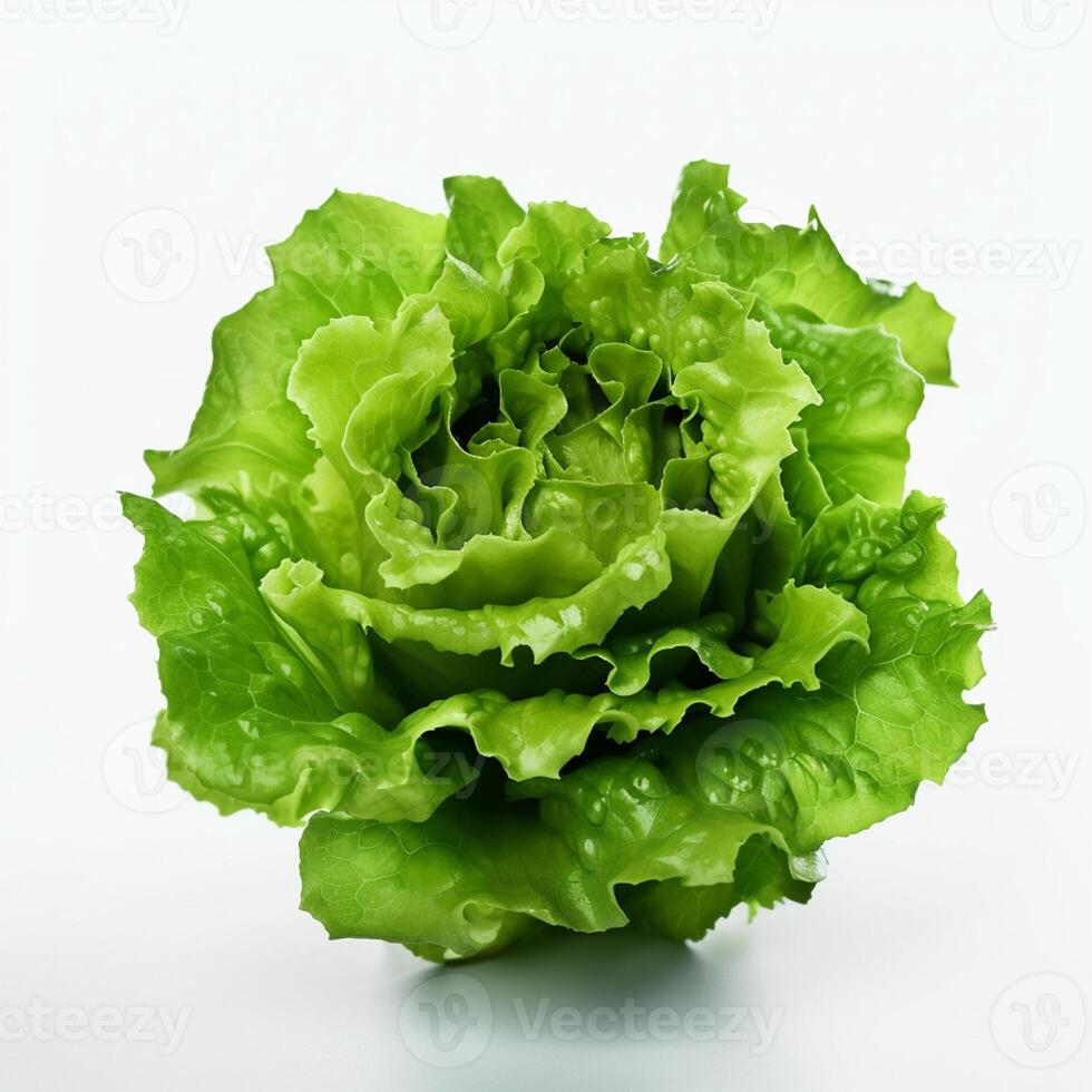 A green lettuce Generated photo