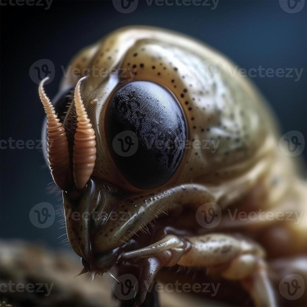 A close-up of a bug Generated photo