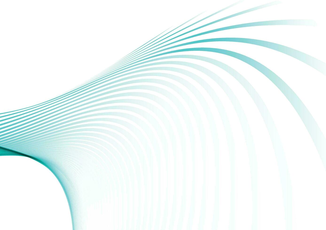 Blue Stripes Gradient Color, Isolated Background. photo