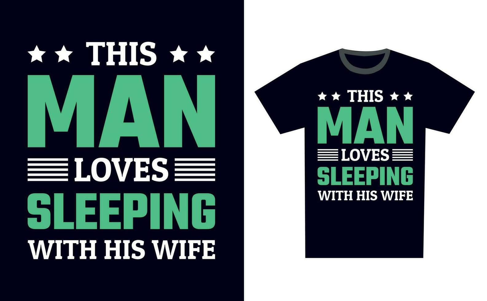 Sleeping T Shirt Design Template Vector
