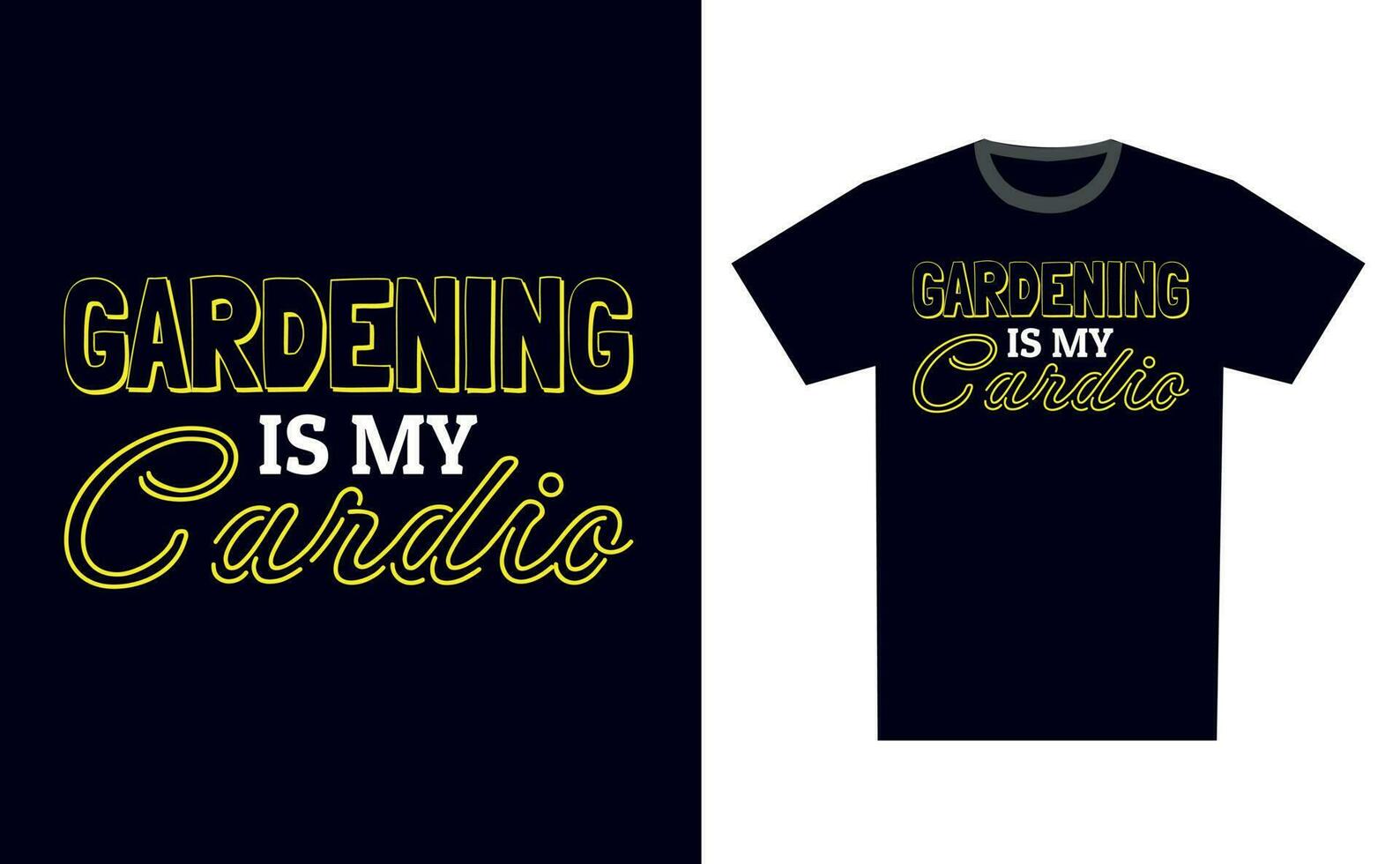 Gardening T Shirt Design Template Vector 23807915 Vector Art at Vecteezy