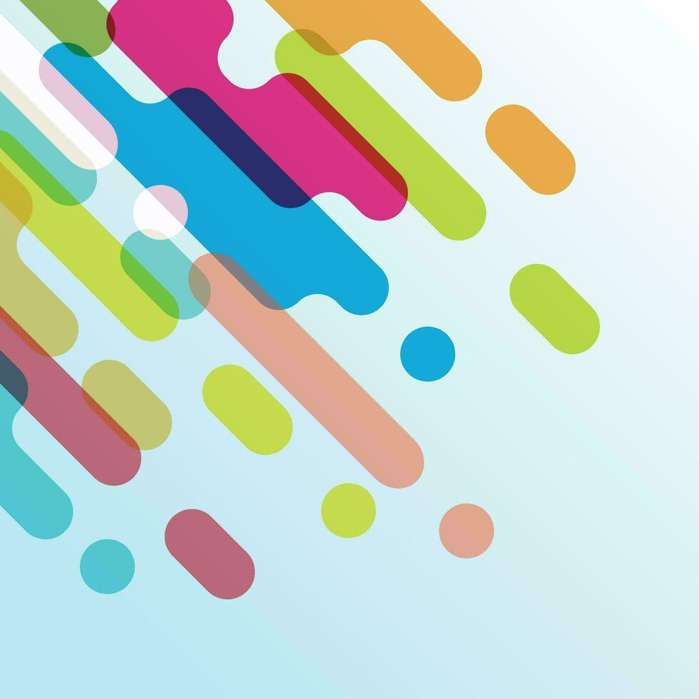 Colored Lines Abstract Graphics, Isolated Background. photo