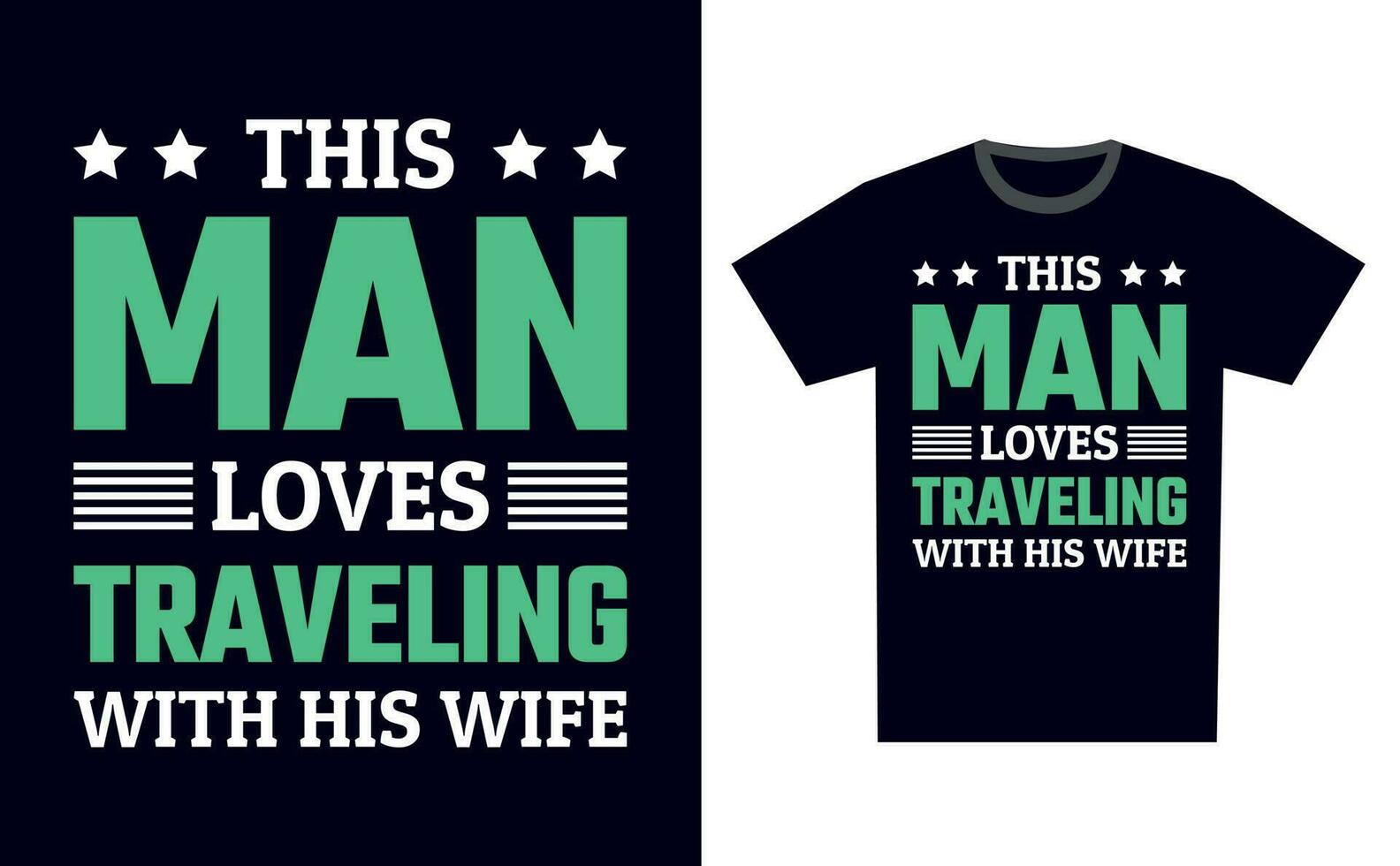 Traveling T Shirt Design Template Vector