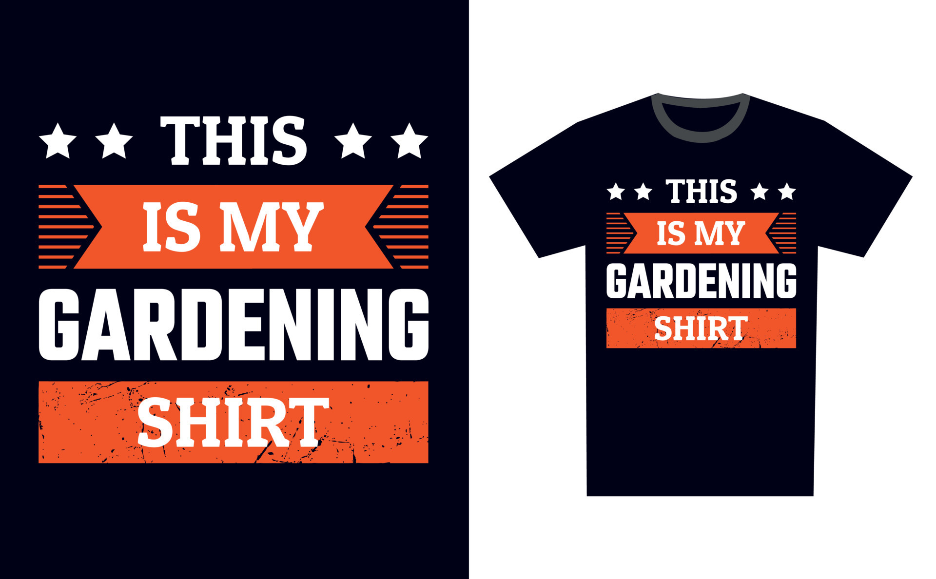 Gardening T Shirt Design Template Vector 23808328 Vector Art at Vecteezy