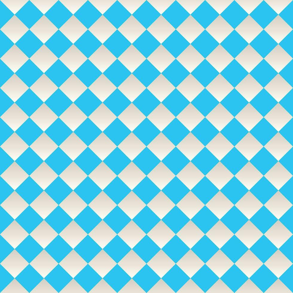 Blue Checkered Pattern, Isolated Background. photo