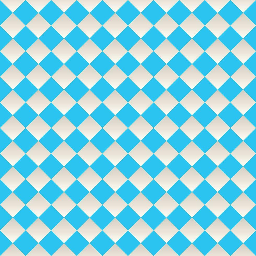 Blue Checkered Pattern, Isolated Background. photo