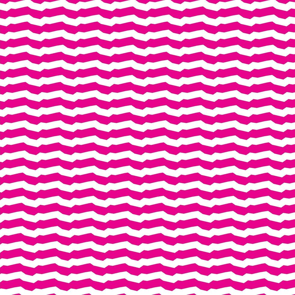 Waving Pink Stripes Pattern, Isolated Background. photo