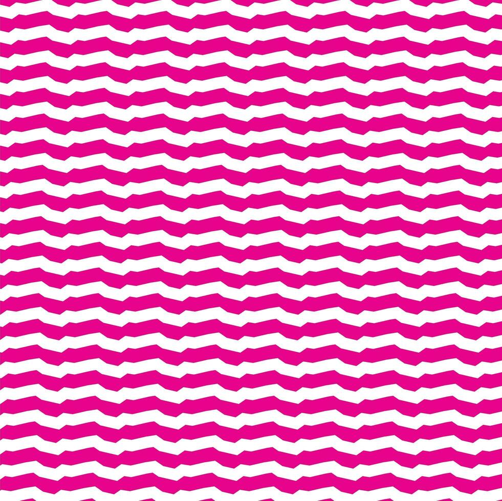 Waving Pink Stripes Pattern, Isolated Background. photo