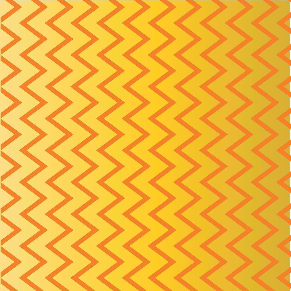 Zigzag Lines Yellow Background, Isolated Background. photo