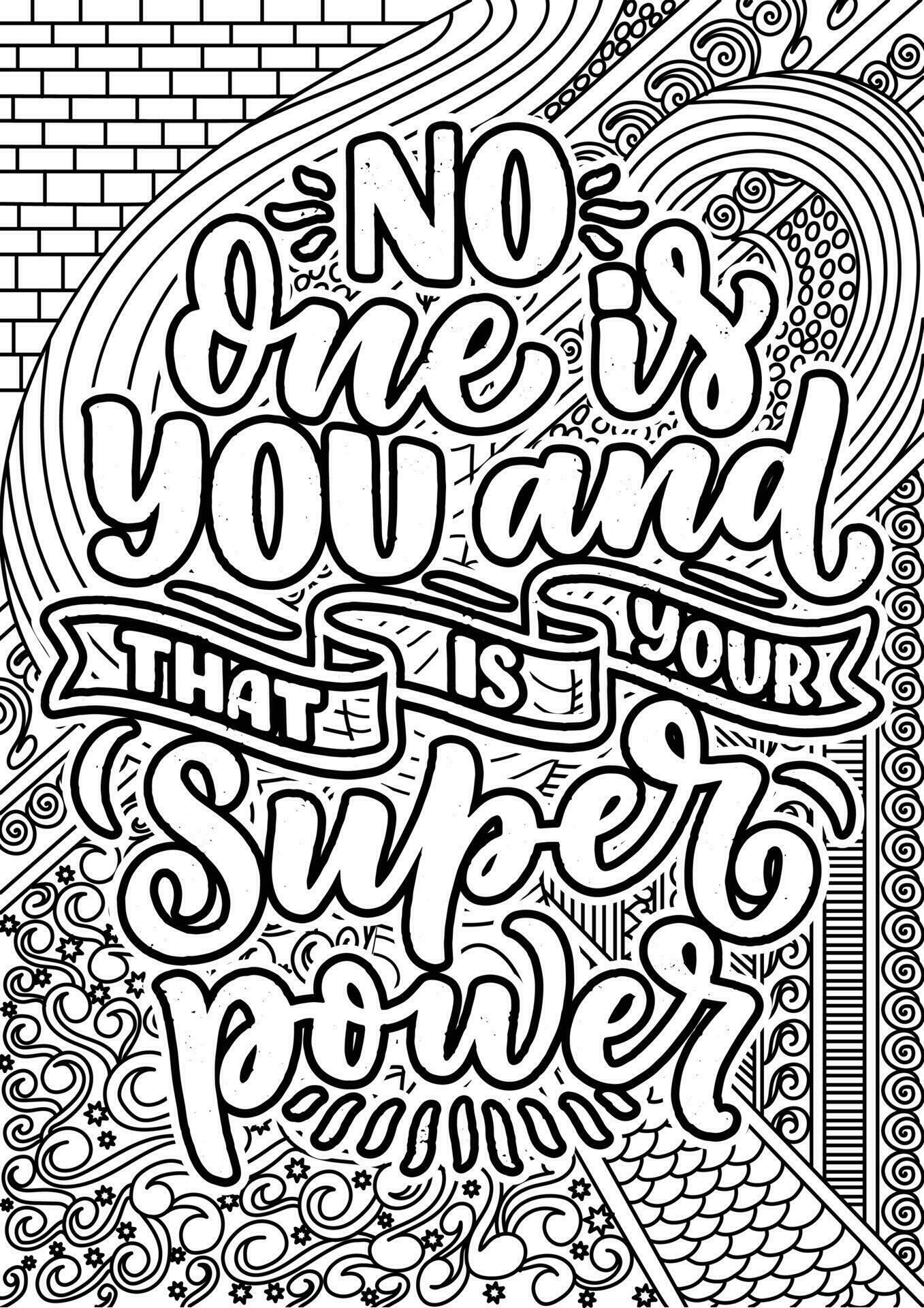 no one is you and that is your super power. motivational quotes