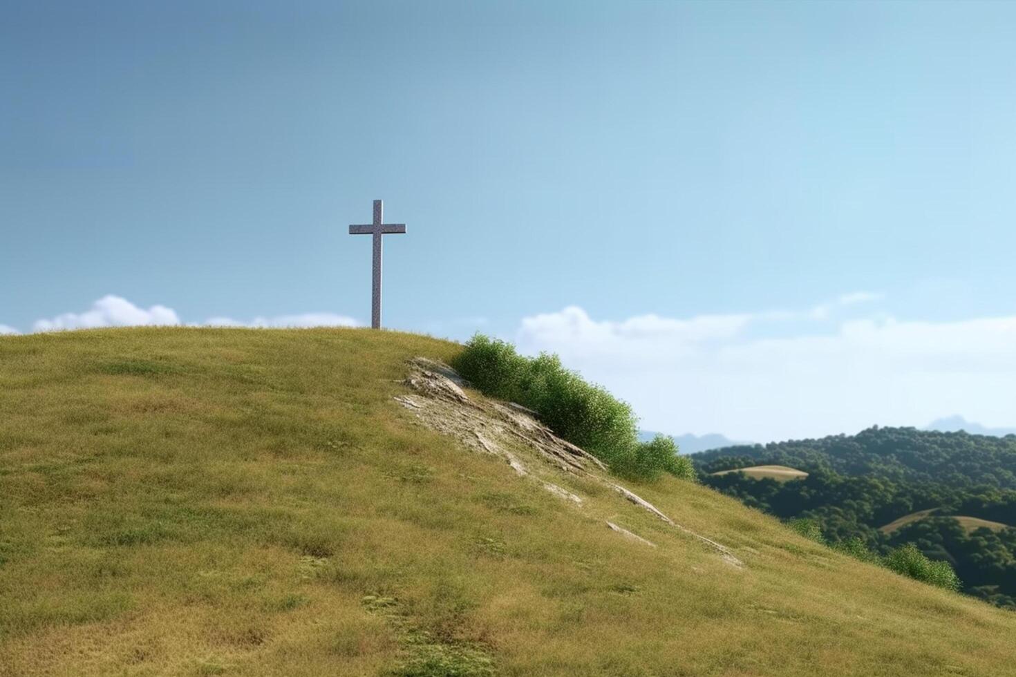 the cross on the hill, photo