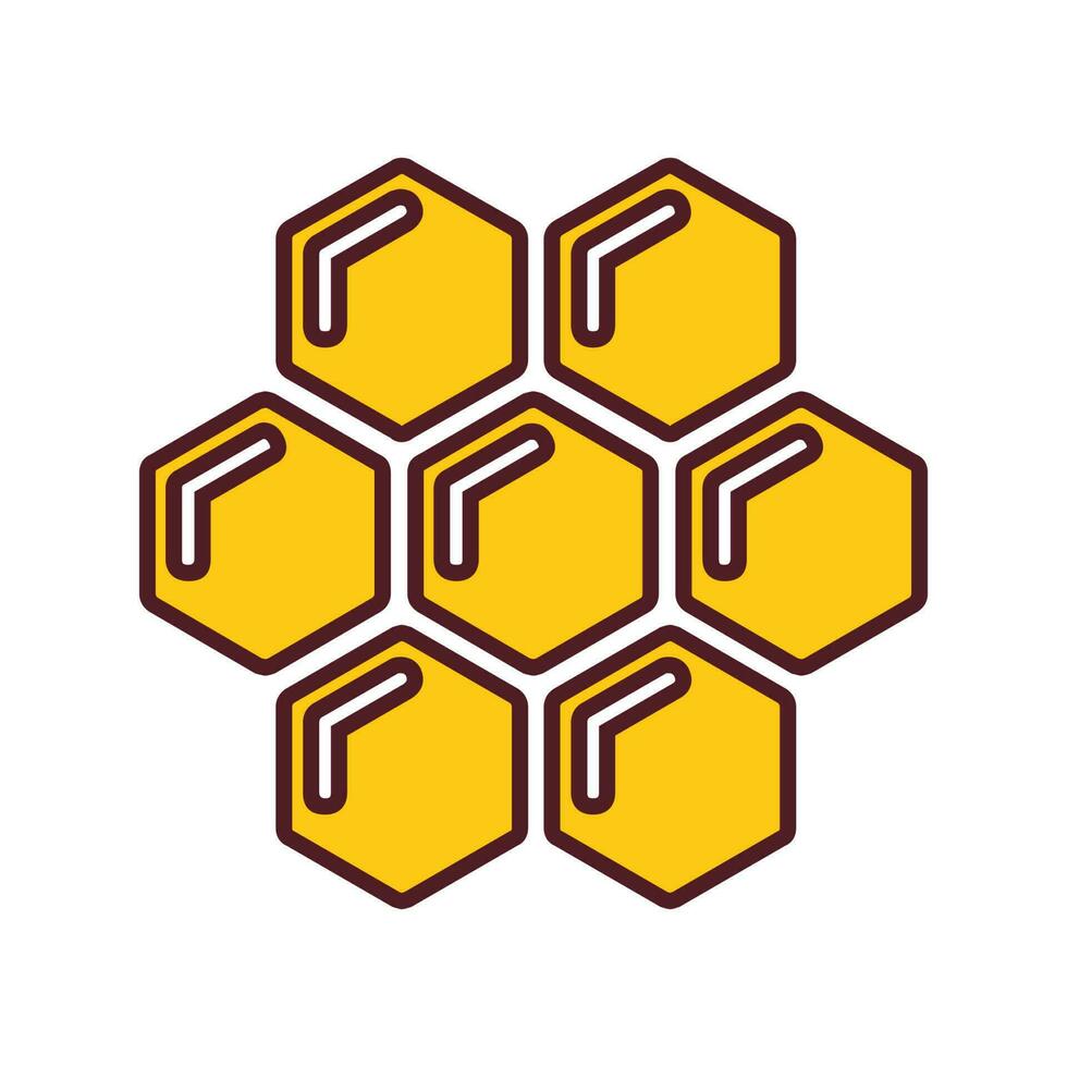 bee hive vector