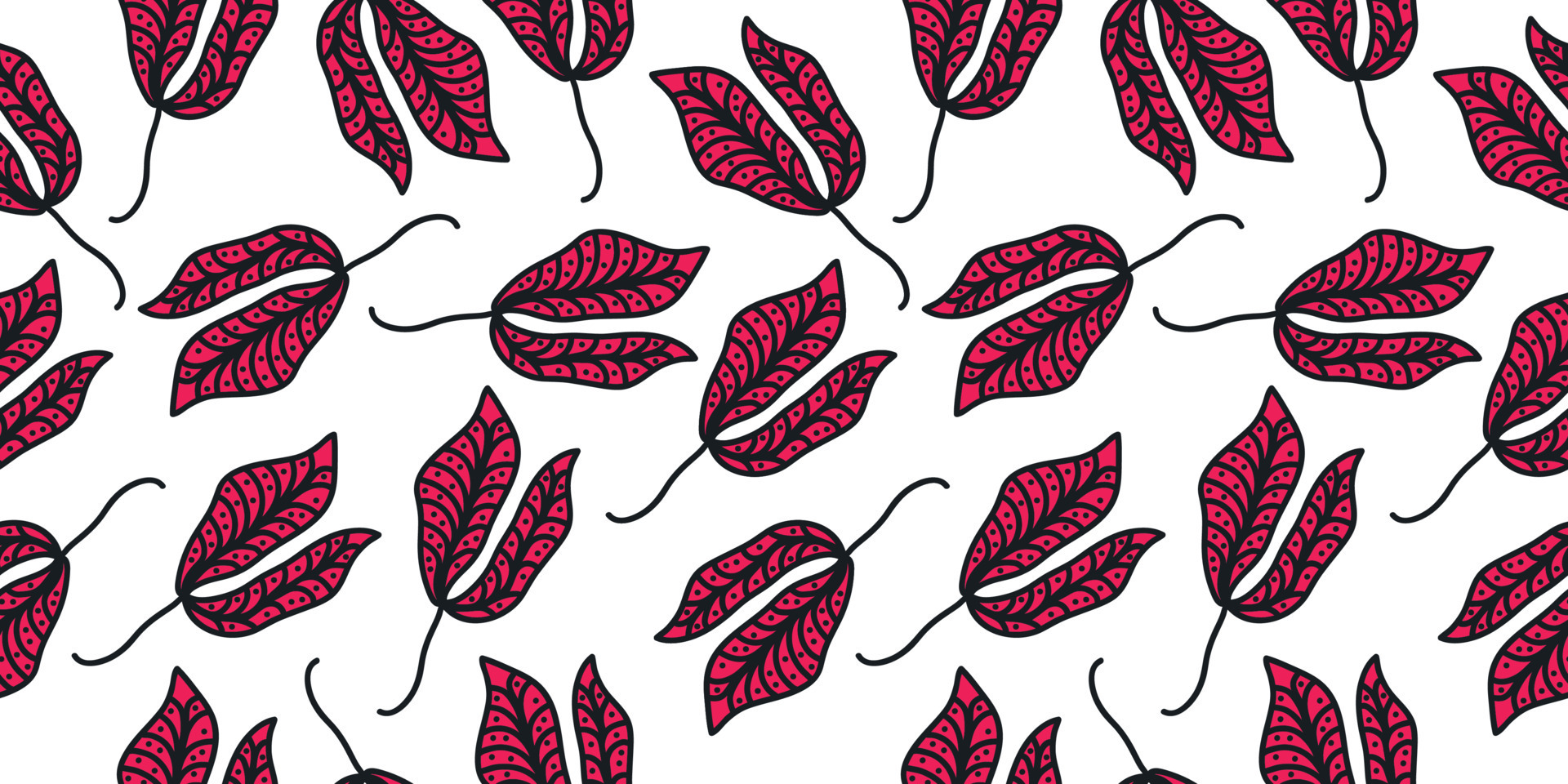 elegant-red-flower-pattern-with-hand-drawn-style-vintage-seamless