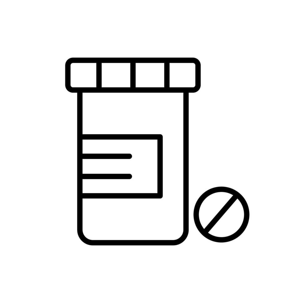 Pill Bottle icon vector design templates