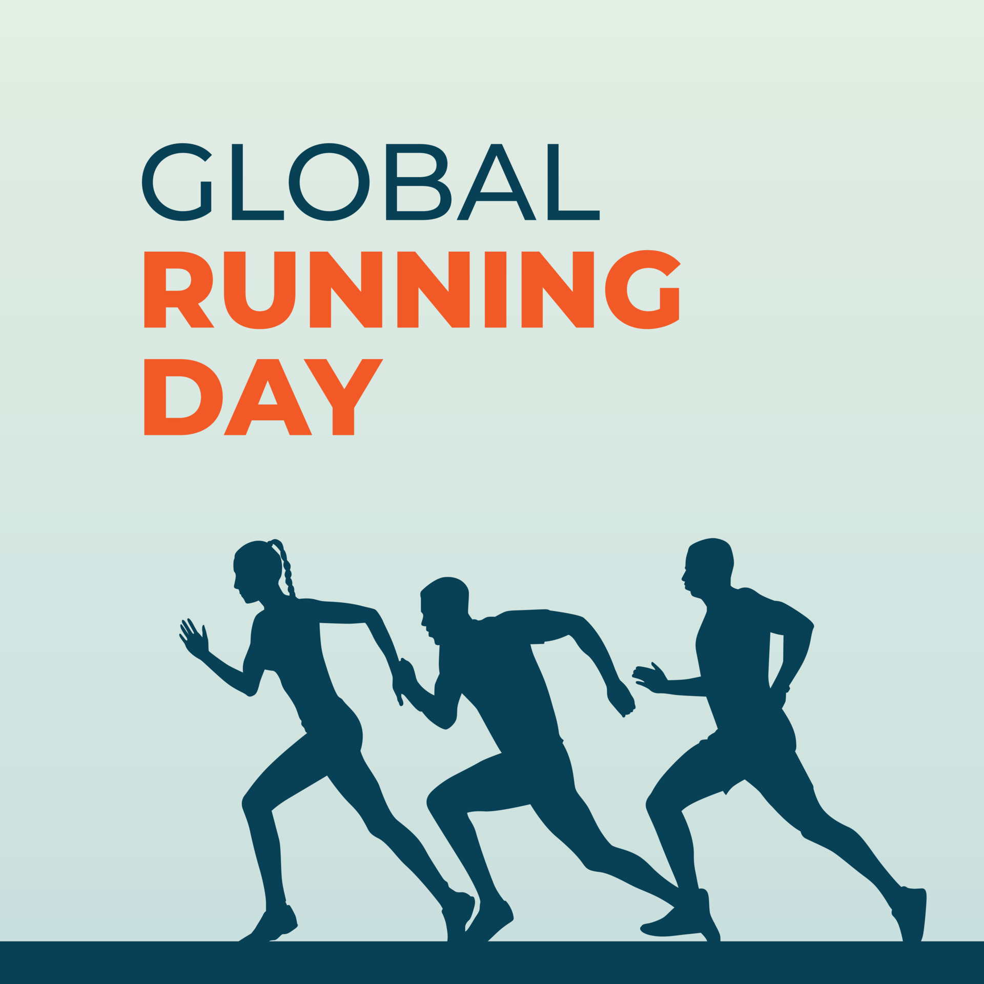 Global Running Day Vector Art, Icons, and Graphics for Free Download