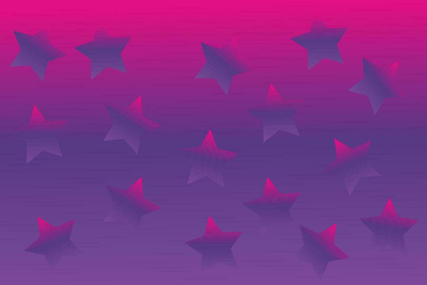 Gradient background. Banner design composition. Horizontal orientation. Modern geometric pattern. Futuristic background with geometric shapes stars. Vector illustration.