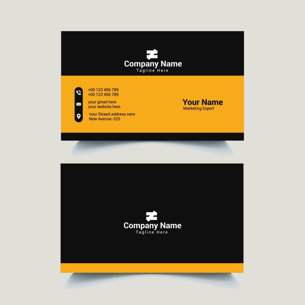 Modern Business Card Design vector