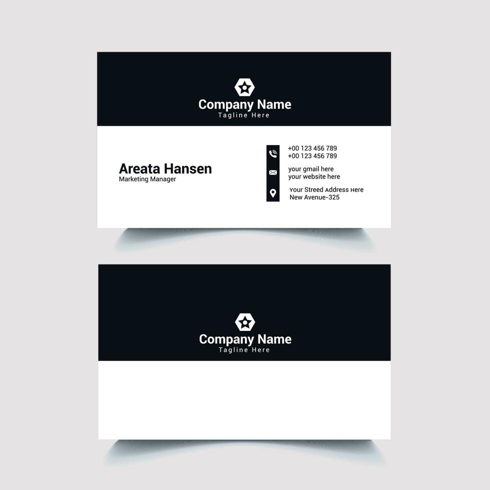 Business card Design template vector