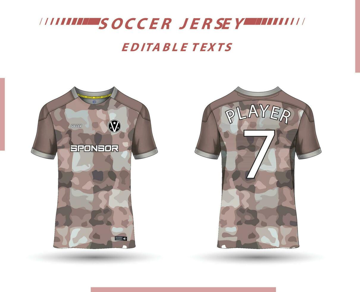 Best vector soccer jersey template sport t shirt design