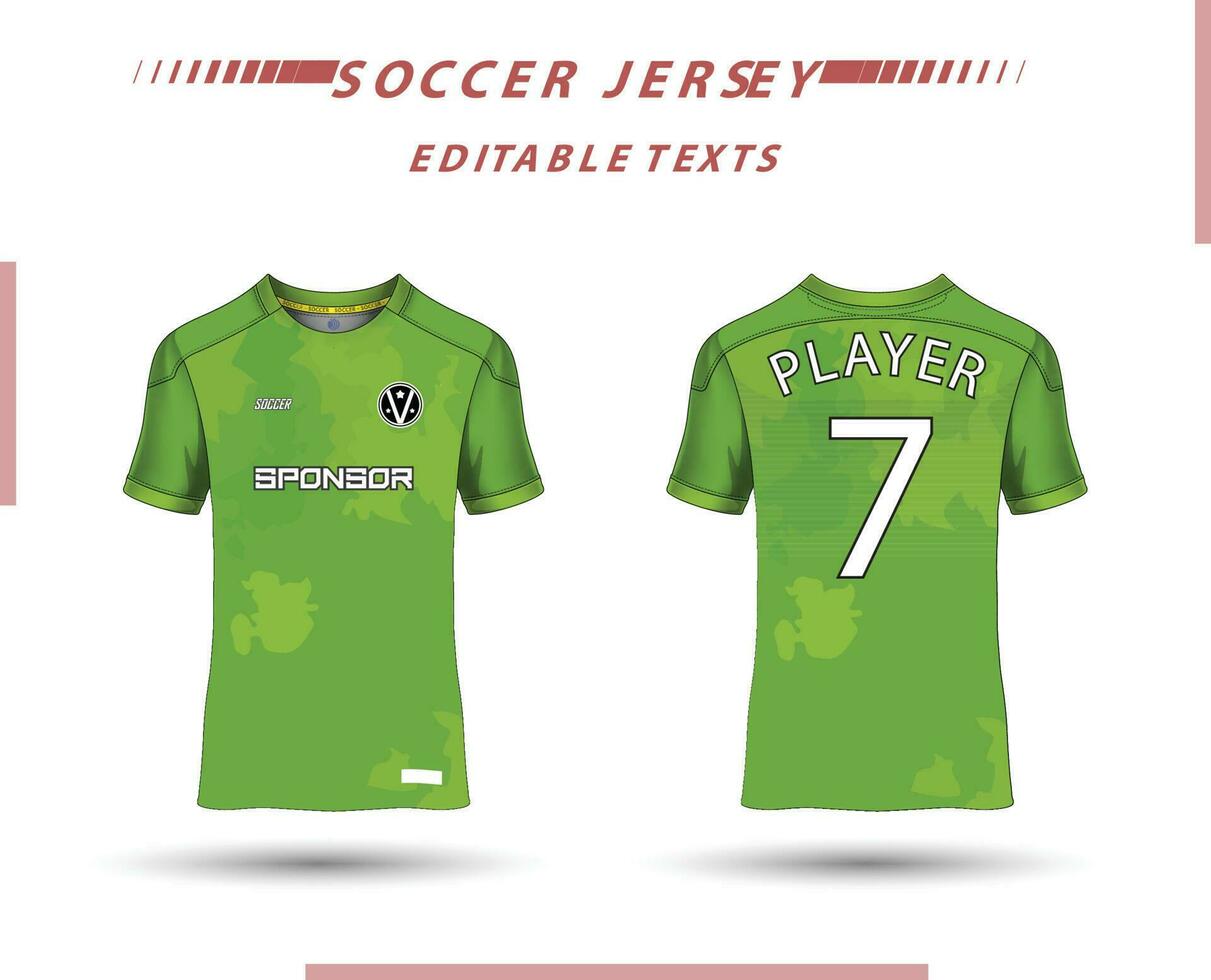 Best vector soccer jersey template sport t shirt design