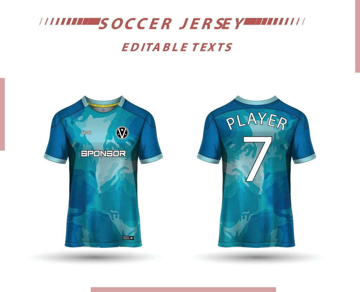 Best vector soccer jersey template sport t shirt design