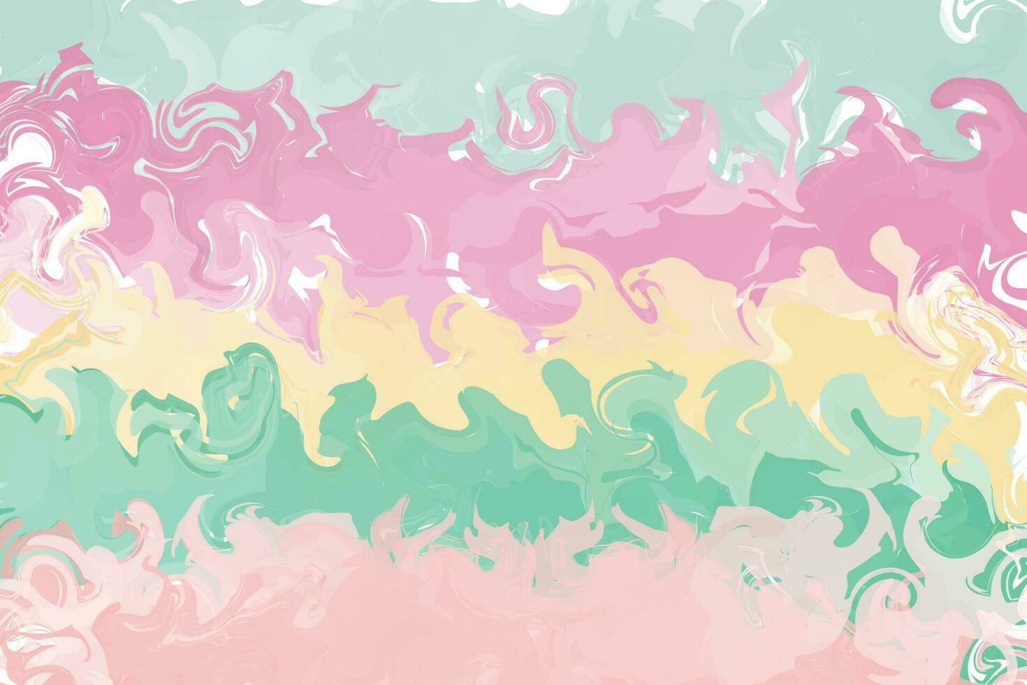 Abstract watercolor background. Summer, spring colours. Pastel backdrop. Horizontal liquid lines. Vector illustration.