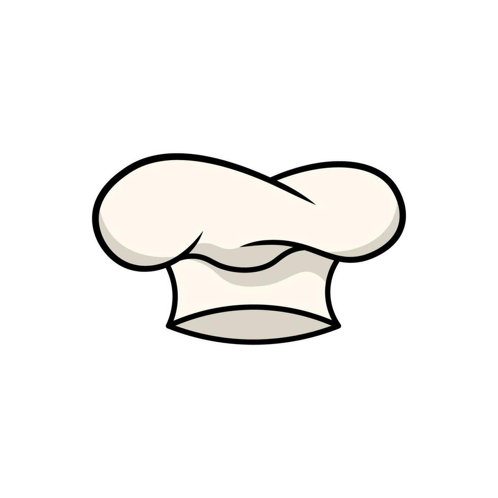 sombrero cocinero dibujos animados vector