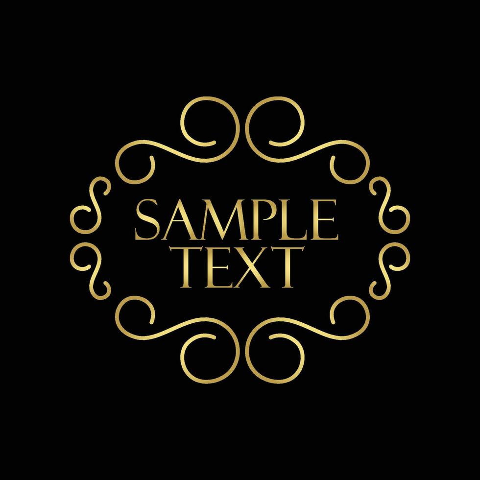 luxury frame antique frame vector