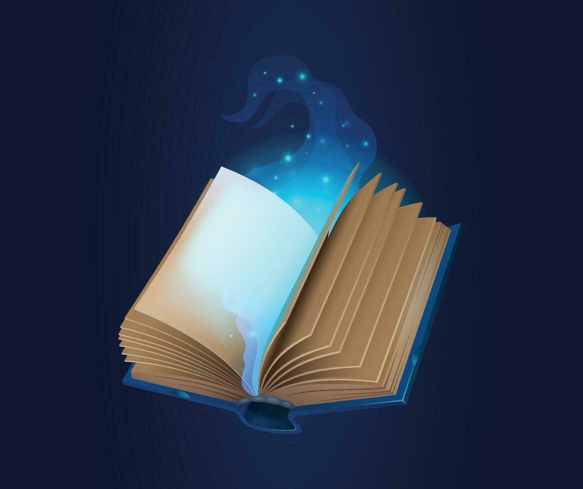 mystery book 3d game icon vector