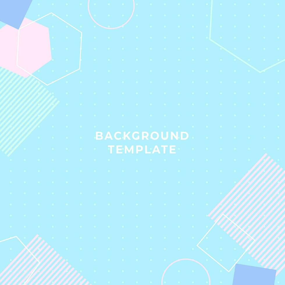 Abstract Simple geometric color block technology professional vector grid texture background.