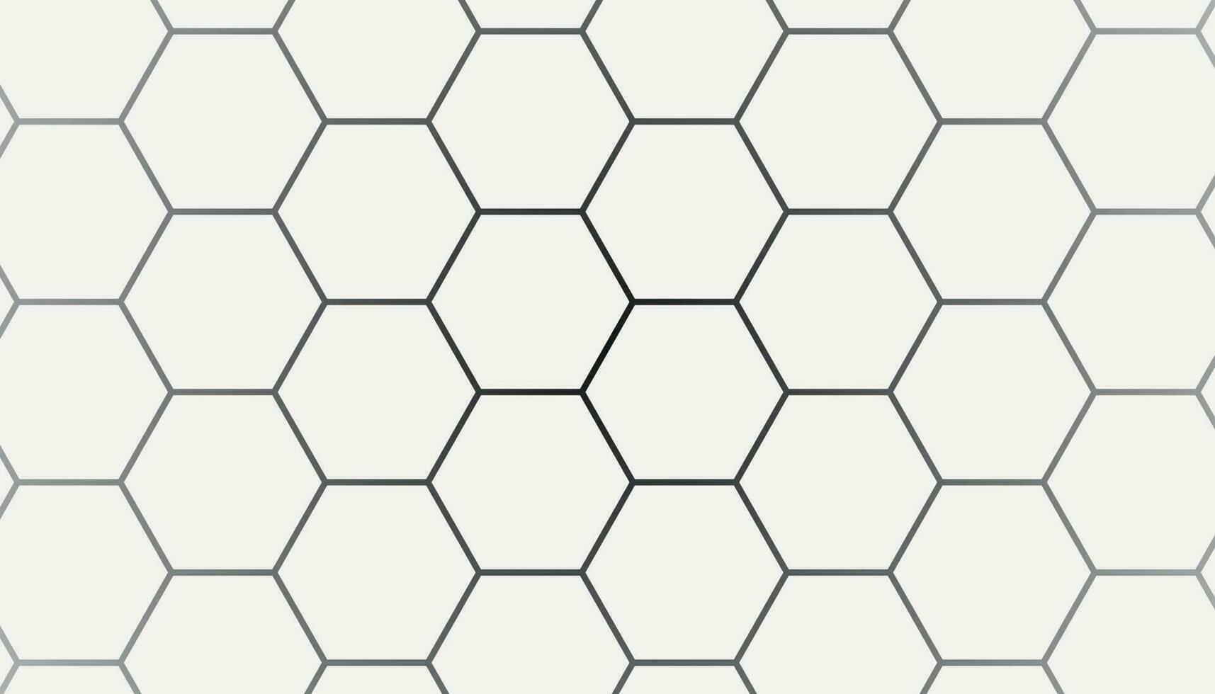 White Geometric Hexagon Abstract Background. vector