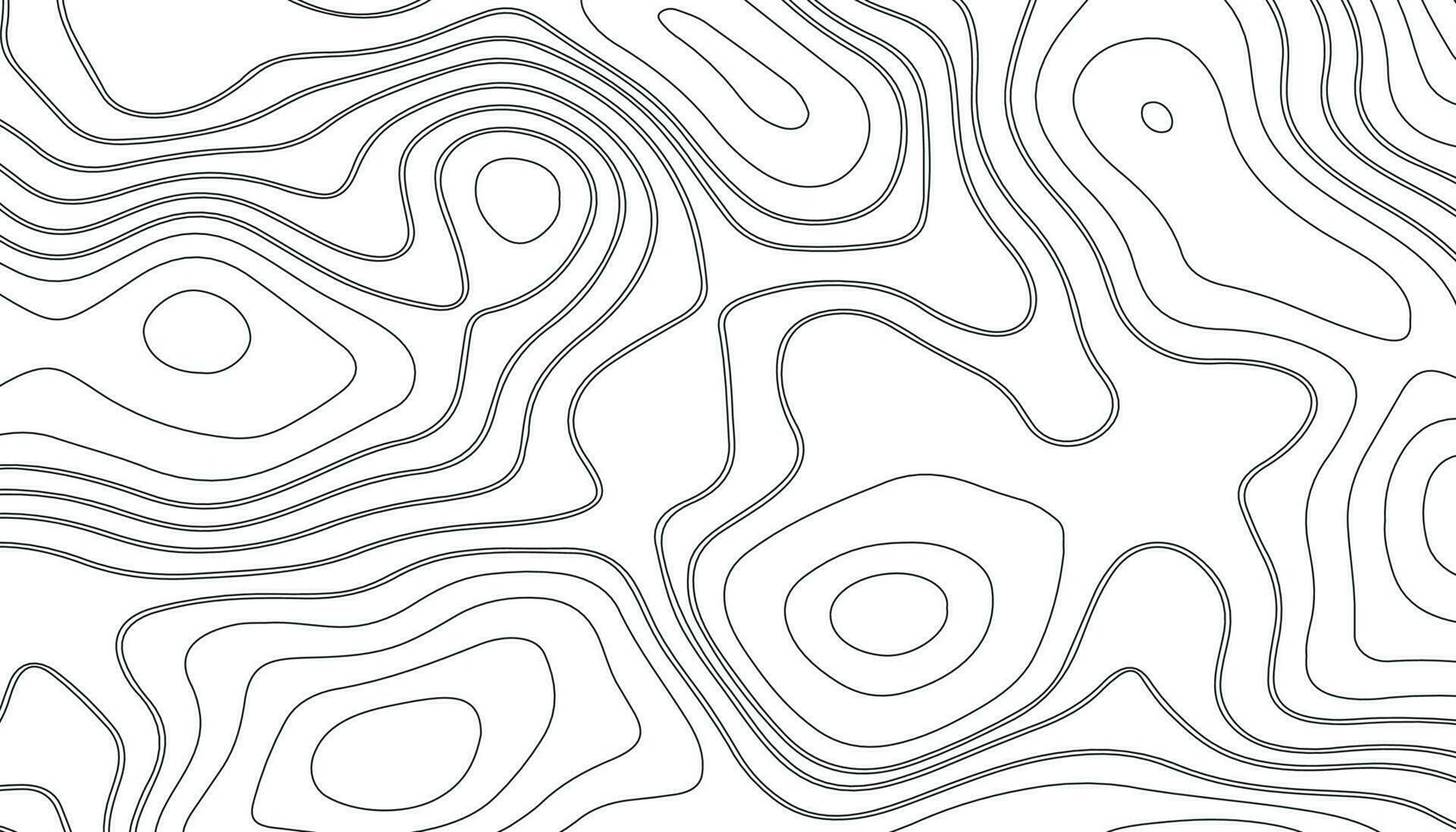 Topography line map. Vintage outdoors style. vector