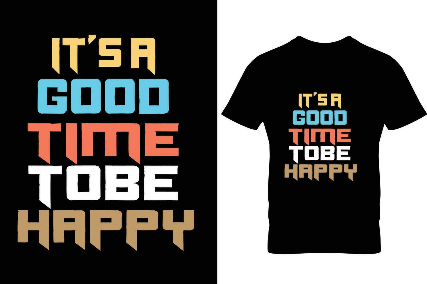 Motivational typography quote t-shirt design vector