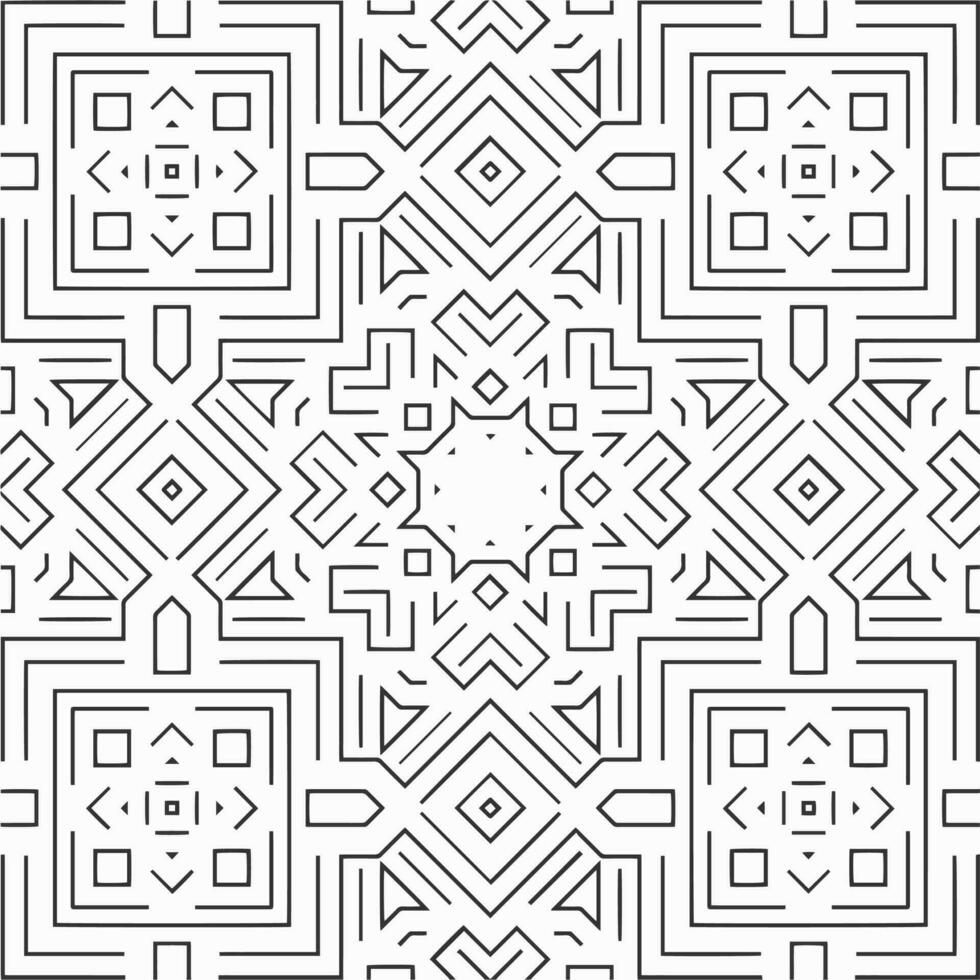 vector geometric flower shapes pattern background design