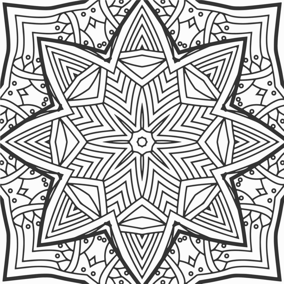 vector geometric flower shapes pattern design background