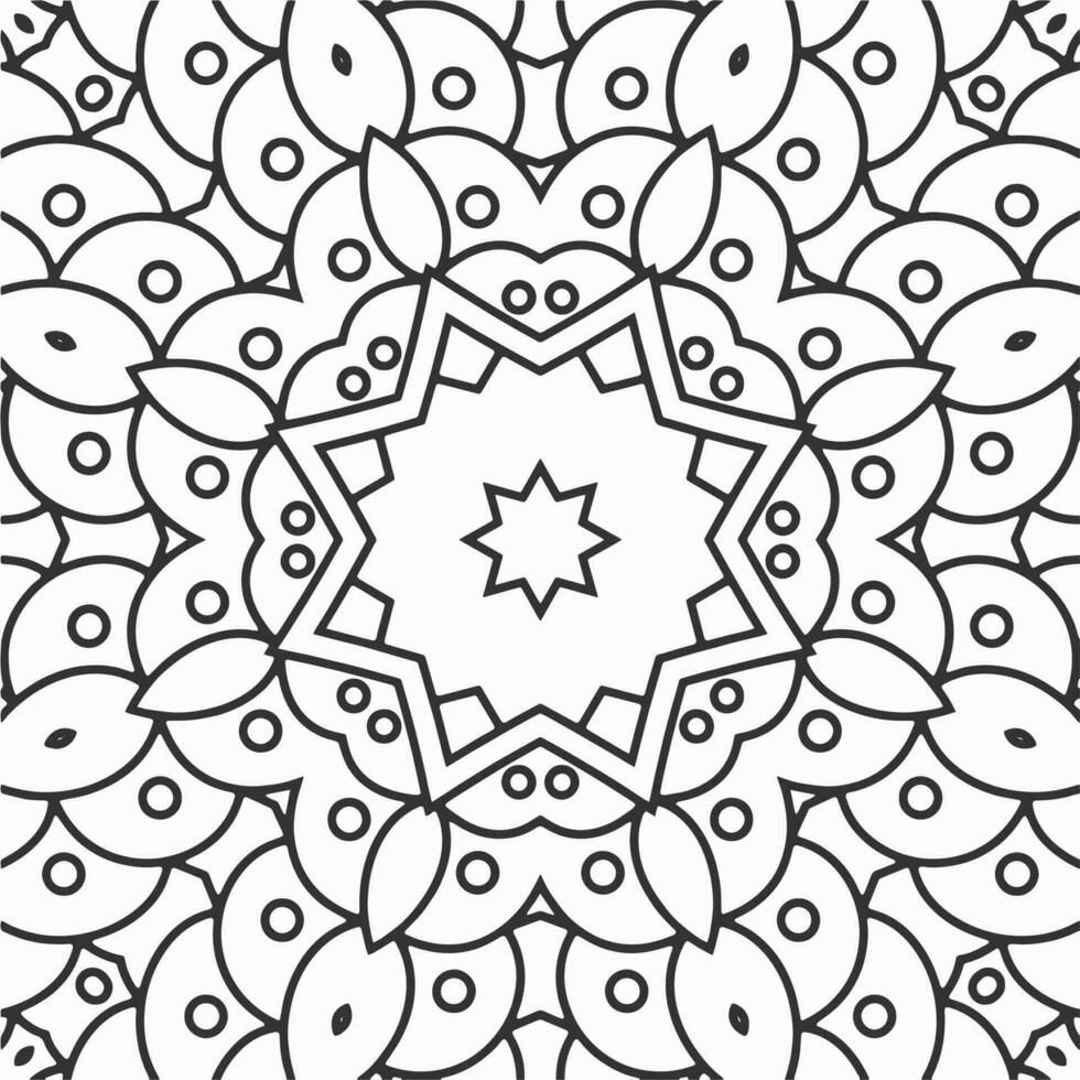 vector geometric flower shapes pattern design background