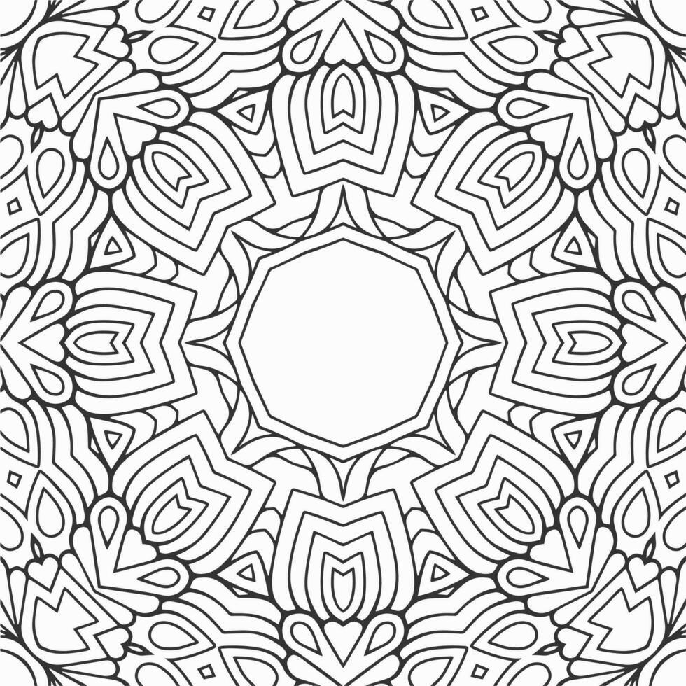 vector geometric flower shapes pattern design background