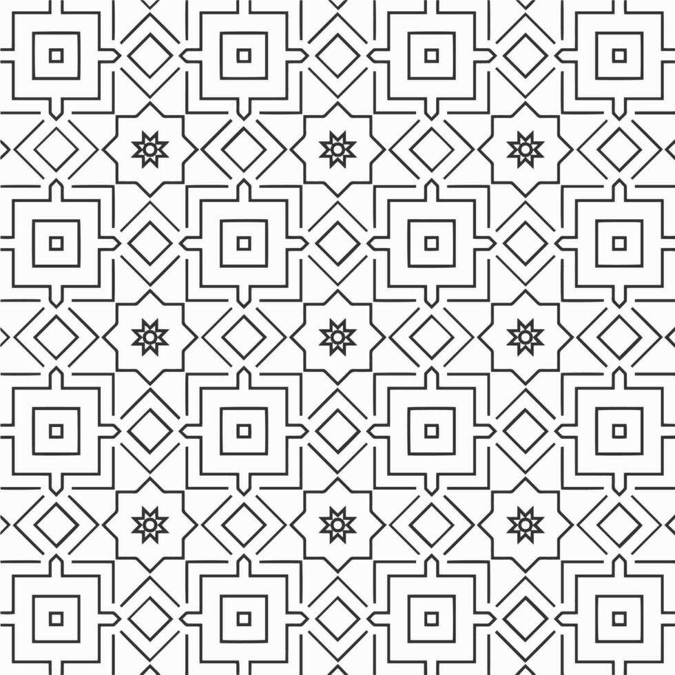 vector geometric flower shapes pattern background design