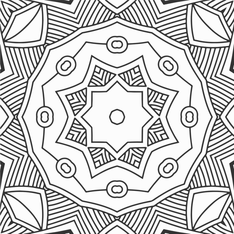 vector geometric flower shapes pattern design background