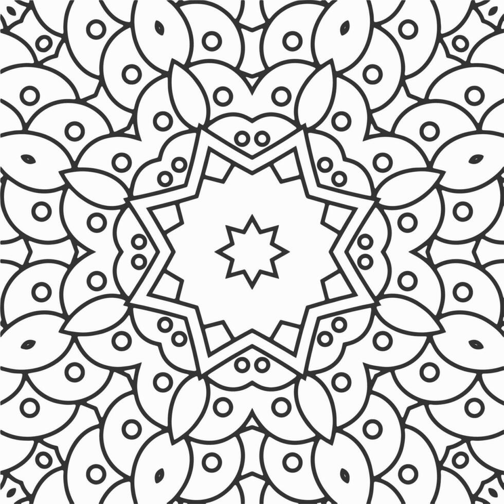 vector geometric flower shapes pattern design background