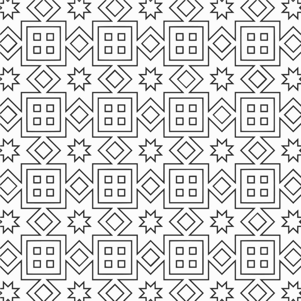 vector geometric flower shapes pattern background design