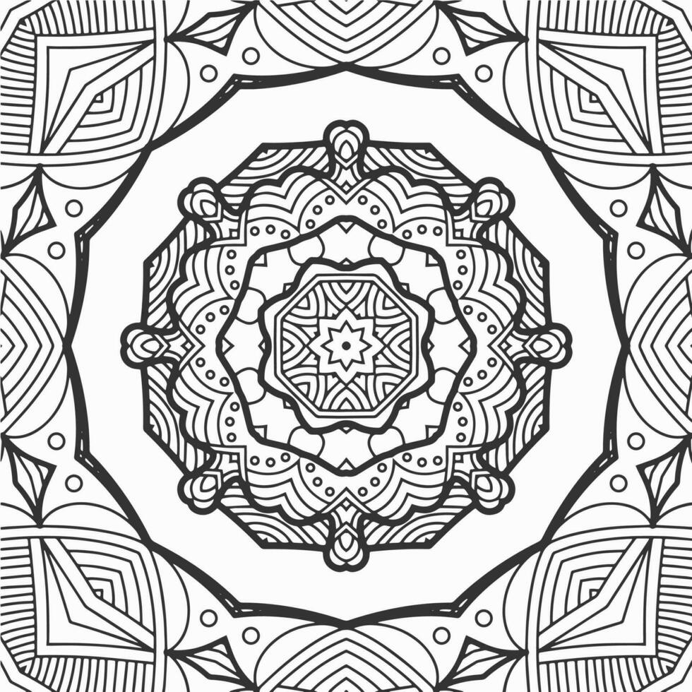 vector geometric flower shapes pattern design background