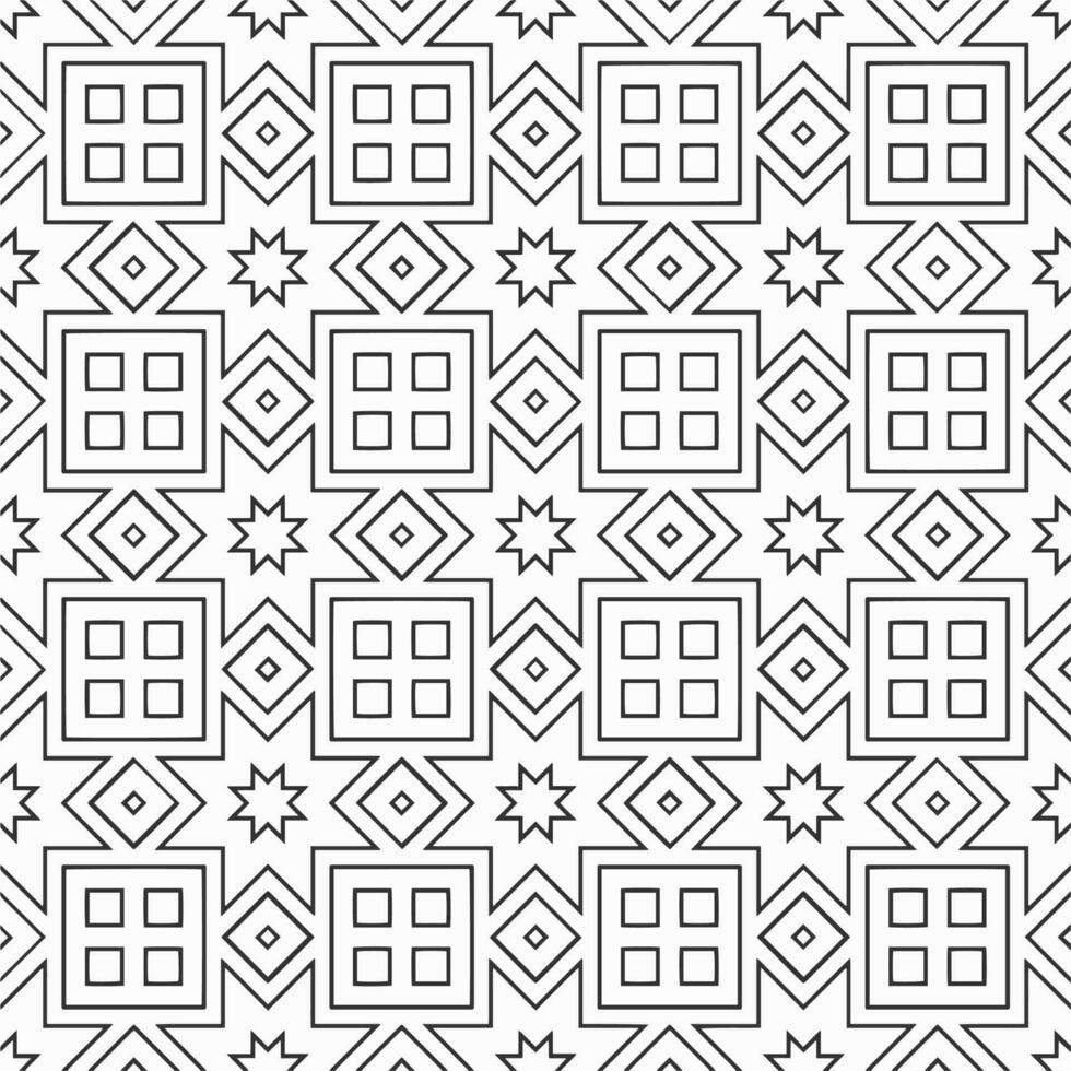 vector geometric flower shapes pattern background design