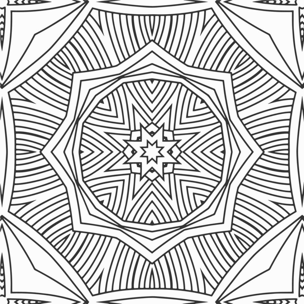 vector geometric flower shapes pattern design background