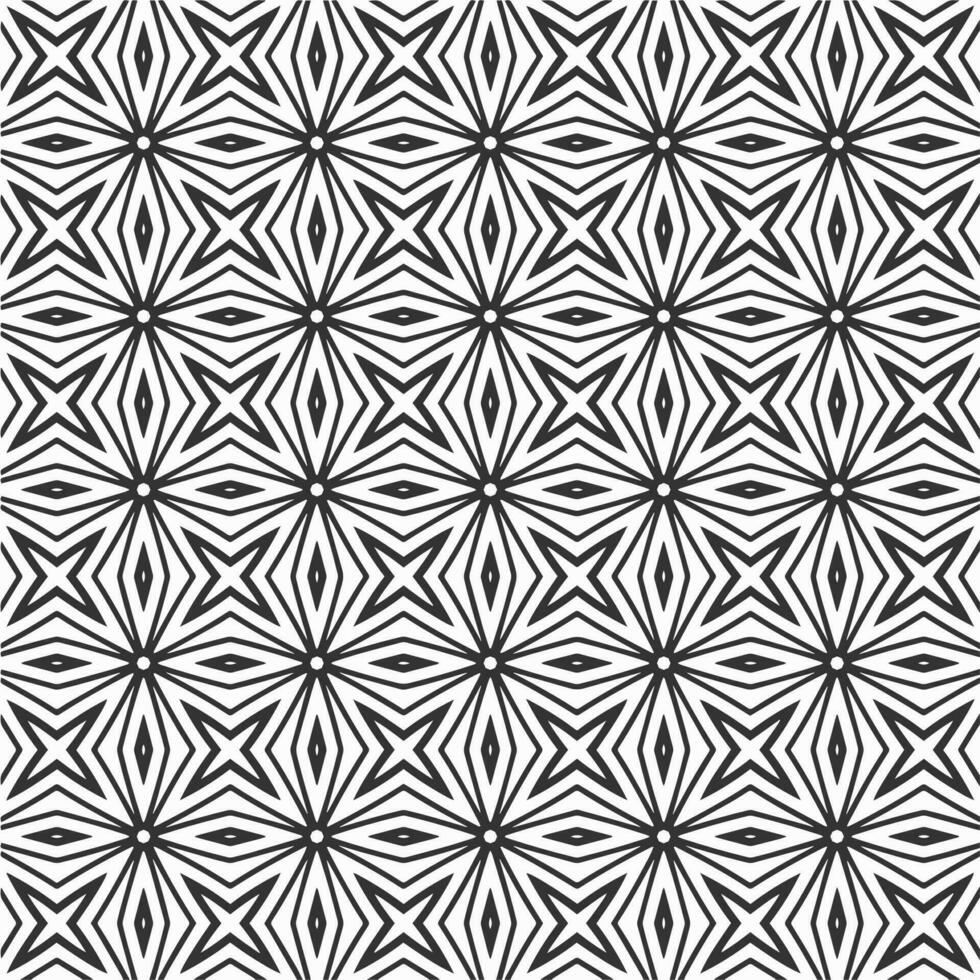 vector geometric flower shapes pattern design background