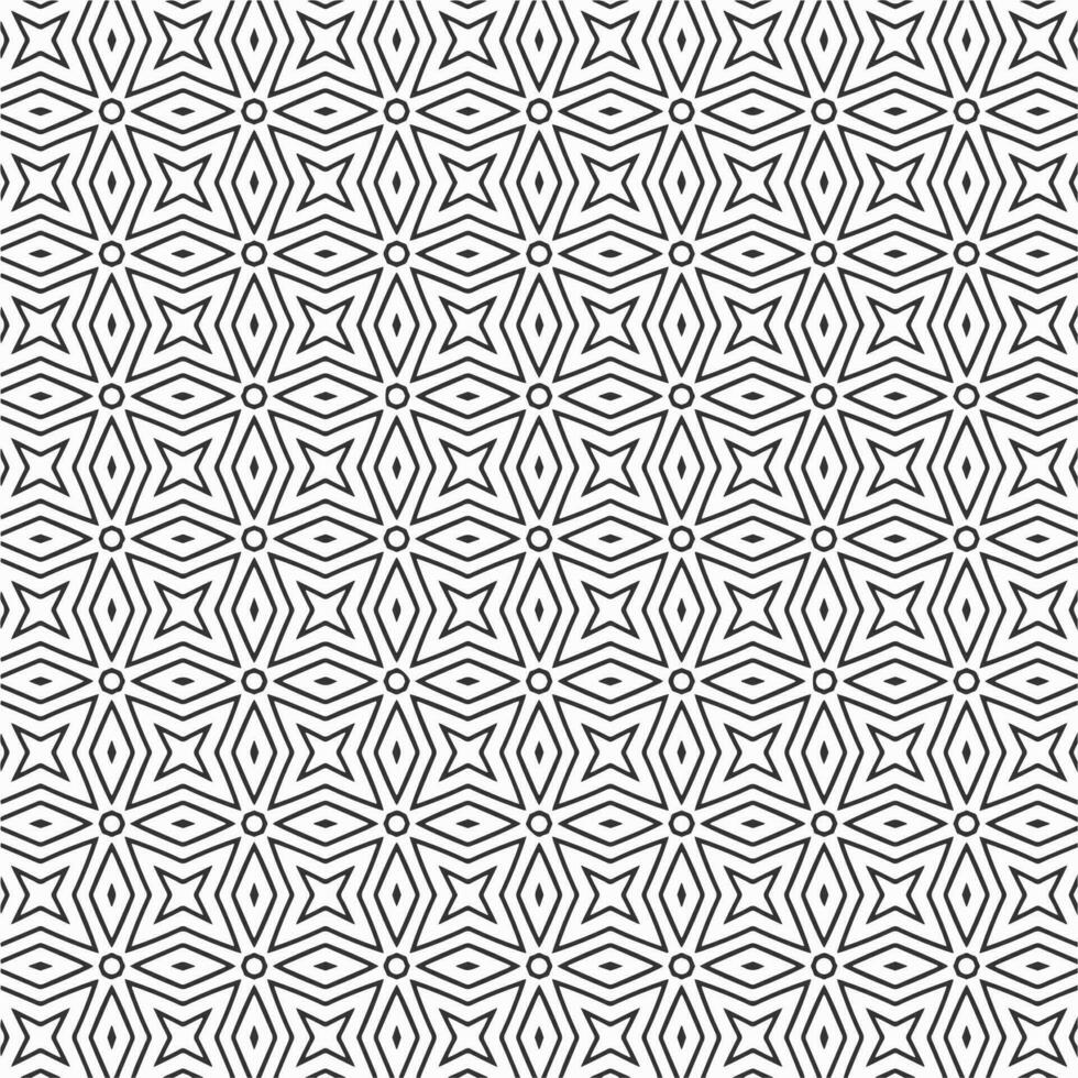 vector geometric flower shapes pattern design background