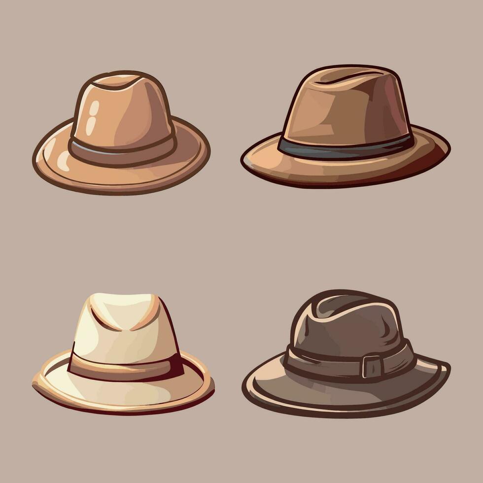 Top Hat Vector Graphic Collection.